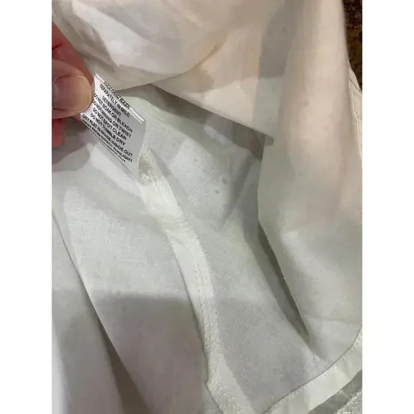 Sabo Harmony Skirt Womens S Eyelet Smocked Stretch High Waist Mini Skirt New - Picture 9 of 9